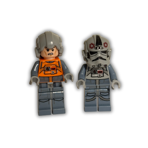 LEGO - AT-AT Driver Double Misprint (Helmet + Torso)