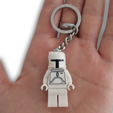 LEGO - Toy Fair White Boba Fett Keychain