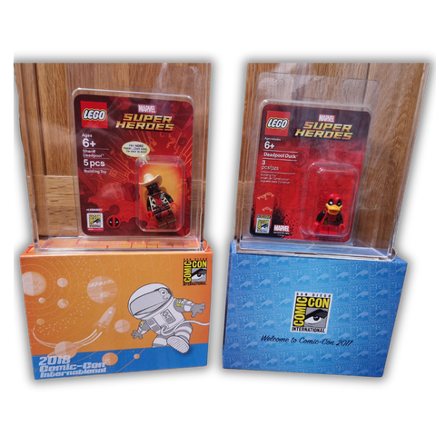 LEGO - SDCC Sheriff Deadpool & Deadpool Duck + Package