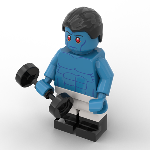 Custom Minifigur aus LEGO® Teilen: SW Großadmiral Thrawn, Bulk