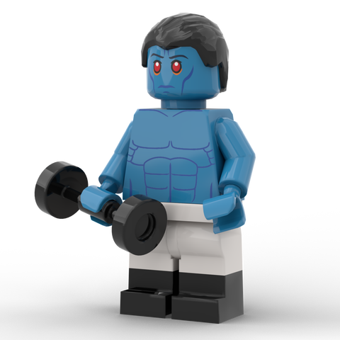 Custom Minifigur aus LEGO® Teilen: SW Großadmiral Thrawn, Bulk