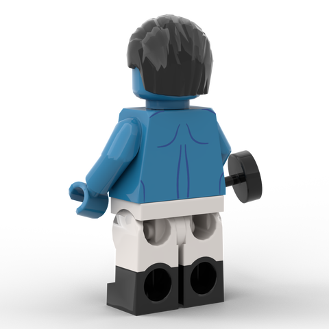 Custom Minifigur aus LEGO® Teilen: SW Großadmiral Thrawn, Bulk