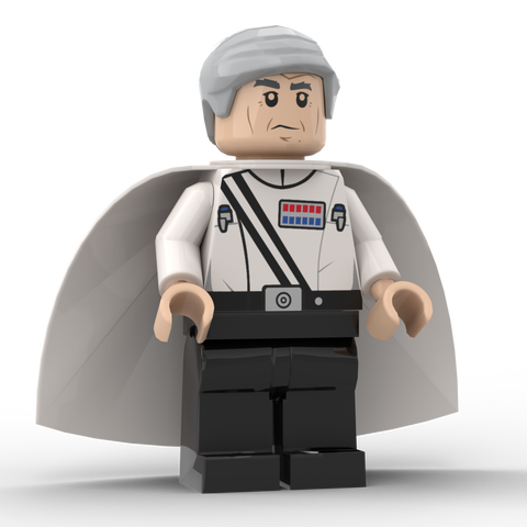Custom Minifigur aus LEGO® Teilen: SW Director Krennic, Andor S2