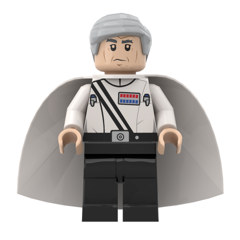 Custom Minifigur aus LEGO® Teilen: SW Director Krennic, Andor S2