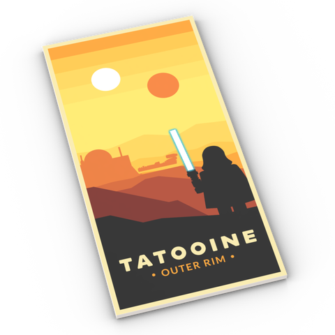 LEGO® Fliese 8x16: Tatooine Postcard