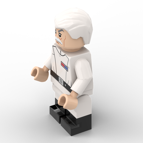 Custom Minifigur aus LEGO® Teilen: SW Colonel Wullf Yularen