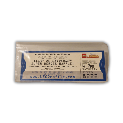 LEGO - Black Superman AFA 8.5 + Ticket