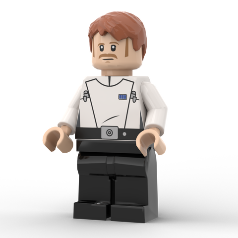 Custom Minifigur aus LEGO® Teilen: SW ISB Supervisor Lonni Jung