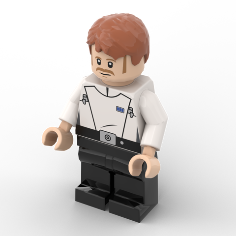 Custom Minifigur aus LEGO® Teilen: SW ISB Supervisor Lonni Jung