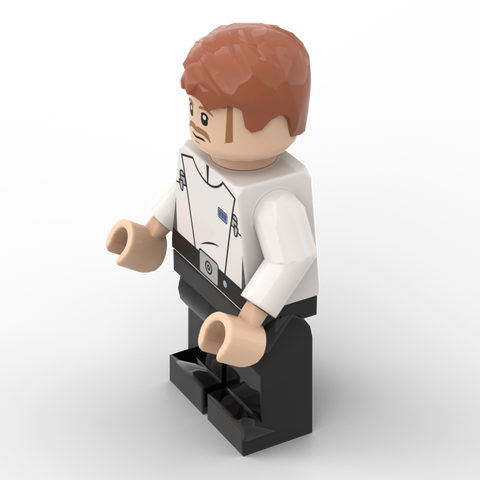 Custom Minifigur aus LEGO® Teilen: SW ISB Supervisor Lonni Jung