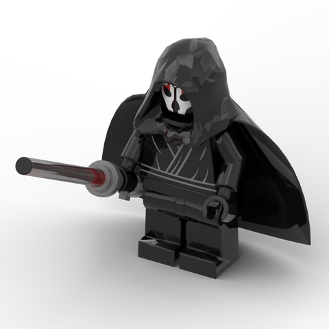 Custom Minifigur aus LEGO® Teilen: SW Darth Nihilus