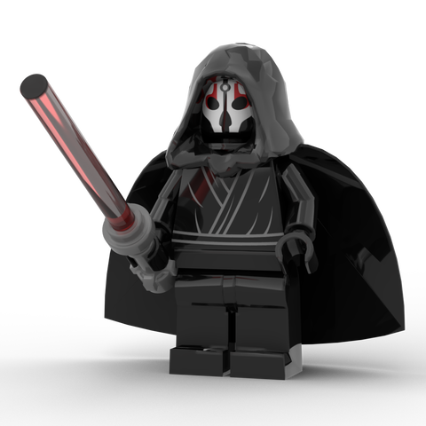 Custom Minifigur aus LEGO® Teilen: SW Darth Nihilus