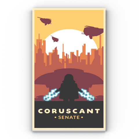 LEGO® Fliese 8x16: Coruscant Postcard