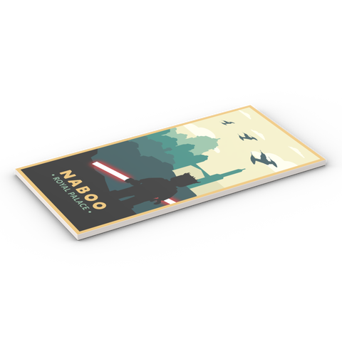 LEGO® Fliese 8x16: Naboo Postcard