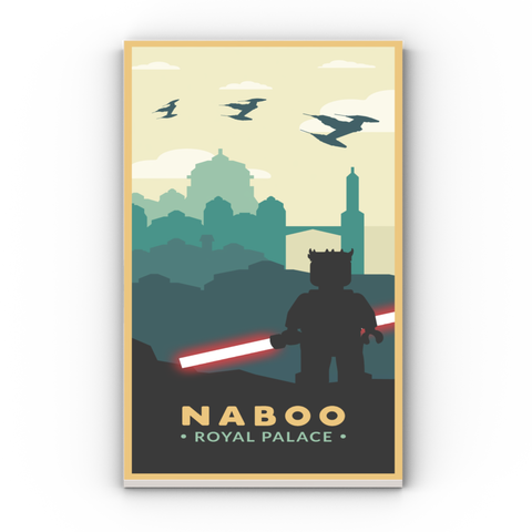 LEGO® Fliese 8x16: Naboo Postcard
