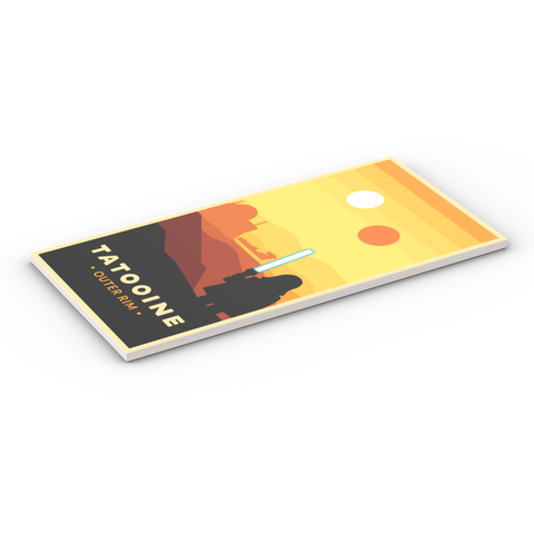 LEGO® Fliese 8x16: Tatooine Postcard
